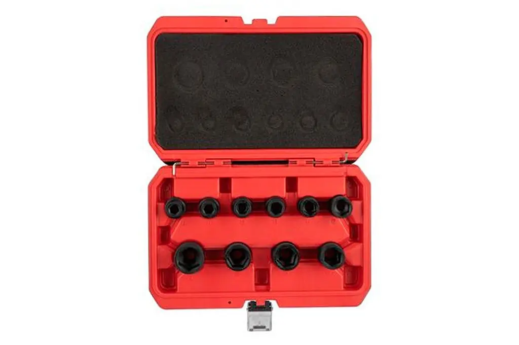 Набор головок торцевых ударных в кейсе Intertool Storm ET-8503 1/2" x 10-24мм (в наборе 10 шт.) - фото 2