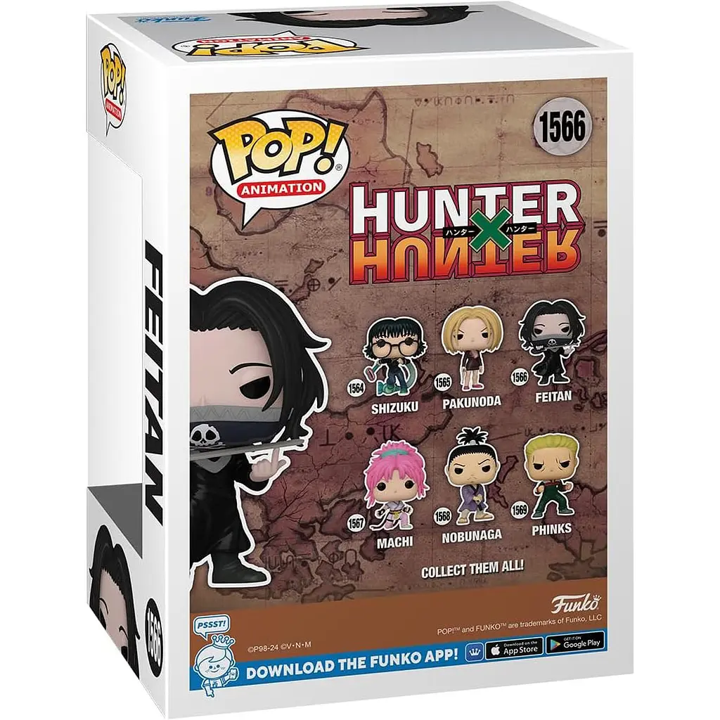 Фигурка Funko Pop! Hunter х Hunter: Фейтан 9.6 см [75586] [118196] - фото 3