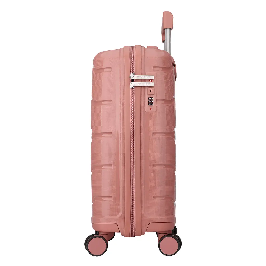 Валіза мала ручна поклажа Semi Line 20 дюймів (S) дюймів (S) Polypropylene Pink (T5836-1) - фото 5