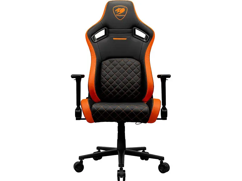 Компьютерное кресло для геймера Cougar Defensor Black/Orange - фото 6