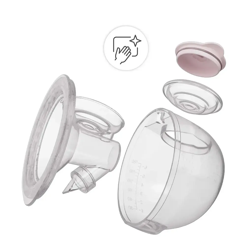 Подвійний електричний молоковідсмоктувач Kinderkraft GentleFlow Pink (KEGEFL00PNK0000) - фото 8