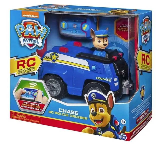 Полицейский автомобиль Spin Master Paw Patrol Щенячий патруль с фигуркой гонщика на дистанционном управлении (SM76200/8659) - фото 2
