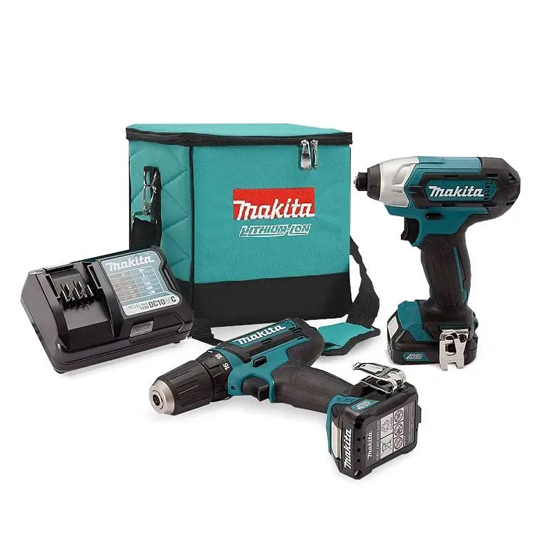 Набір акумуляторних інструментів Makita CLX224SA (CXT) - фото 2