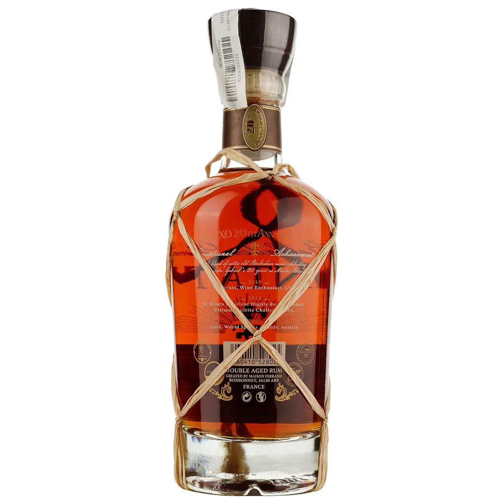 Ром Plantation Barbados XO 20th Anniversary + 2 келихи, 40%, 0,7 л - фото 4