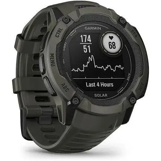 Смарт-годинник Garmin Instinct 2X Solar Moss (010-02805-15/05) - фото 3