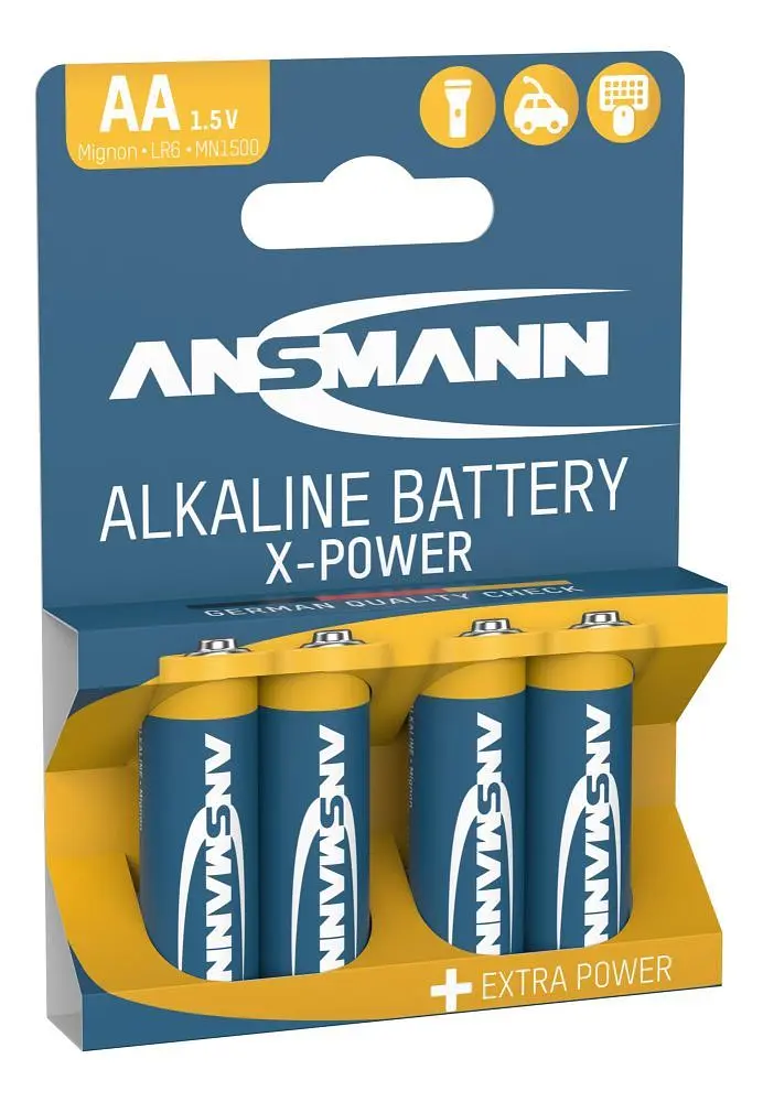 Батарейка Ansmann X-Power AA/LR06 BL 4шт (5015663) - фото 4