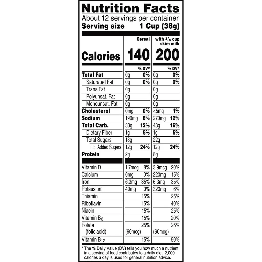 Пластівці Kellogg's Frosted Flakes Original with Blueberry Flavored Blue Moons Cold Breakfast Cereal 462g - фото 6