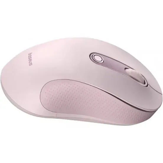Мышь беспроводная Baseus F02 Ergonomic Wireless Mouse розовая - фото 3