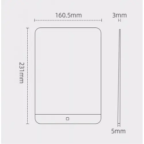 Детский планшет для рисования Xiaomi Xiaoxun 10 дюймов XPHB011 4349-RF разноцветный - фото 3