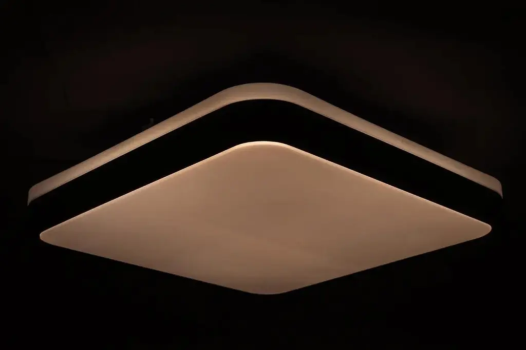 Стельовий світильник Vestum Glow матовий з ДК акація 60W 391x391x65 мм 3000К-6500К - фото 3