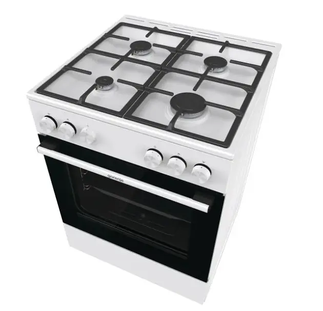 Плита газова Gorenje GG 6A10 WFFM (чавунні решітки) - фото 6