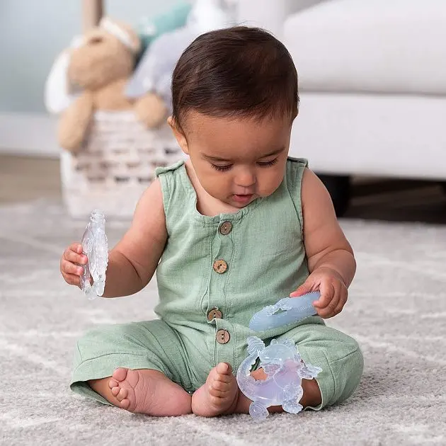 Прорезыватель для зубов Infantino, Ледяные друзья, текстурный, 3 шт. (316564) - фото 5