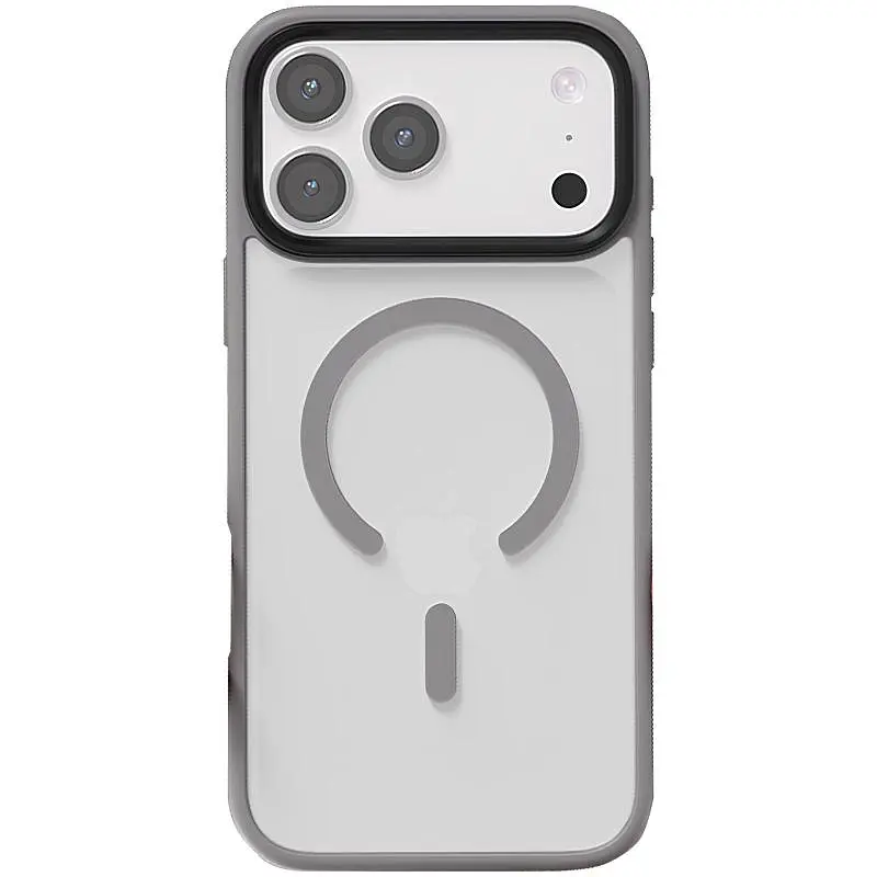 Чохол Ummi Colorful with MagSafe для Apple iPhone 17 Pro Max 6.9" Сірий/Grey - фото 2