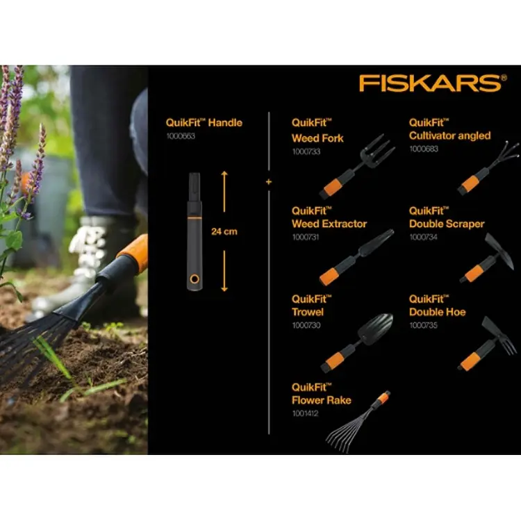 Ручка Fiskars QuikFit S 136012 мала (1000663) - фото 4