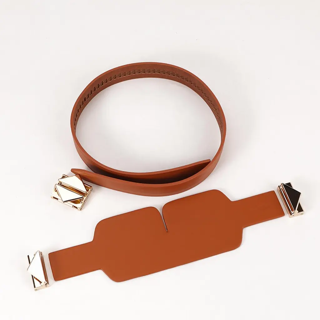 Маска на глаза Lockink Luxury Leather Blindfold Kit коричневый - фото 3
