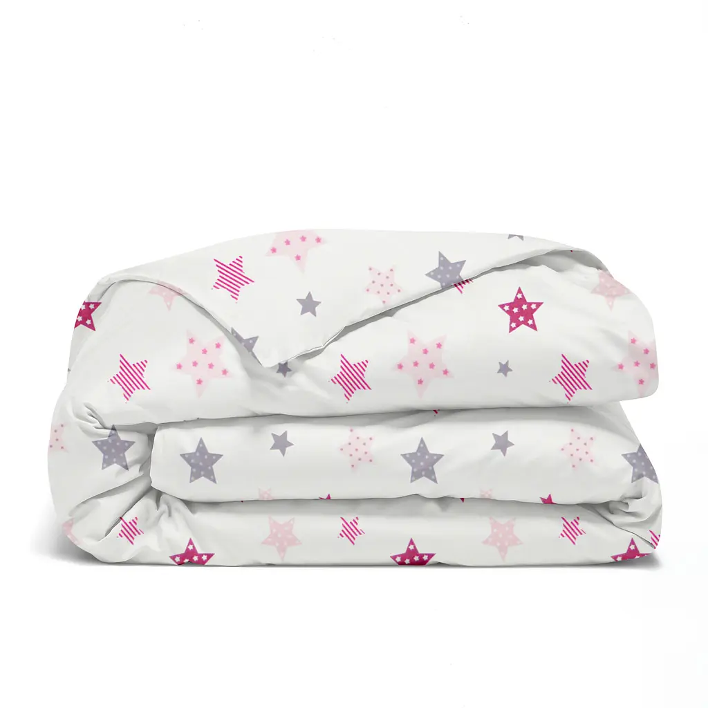 Дитяча постільна білизна в ліжечко PINK STARS CS1 COSAS (4822052373712) - фото 3