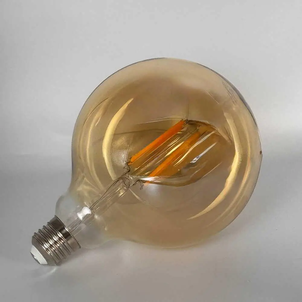 Лампа LED FILAMENT G125 12W E27 2200K VIOLUX ( 835012 ) - фото 3