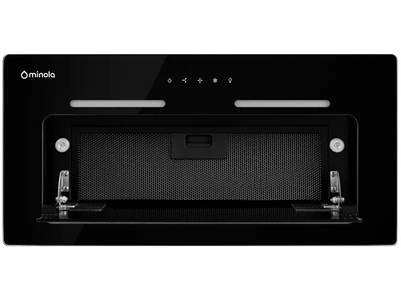 Витяжка вбудована Minola HBI 6473 BL Glass 800 LED Line - фото 4