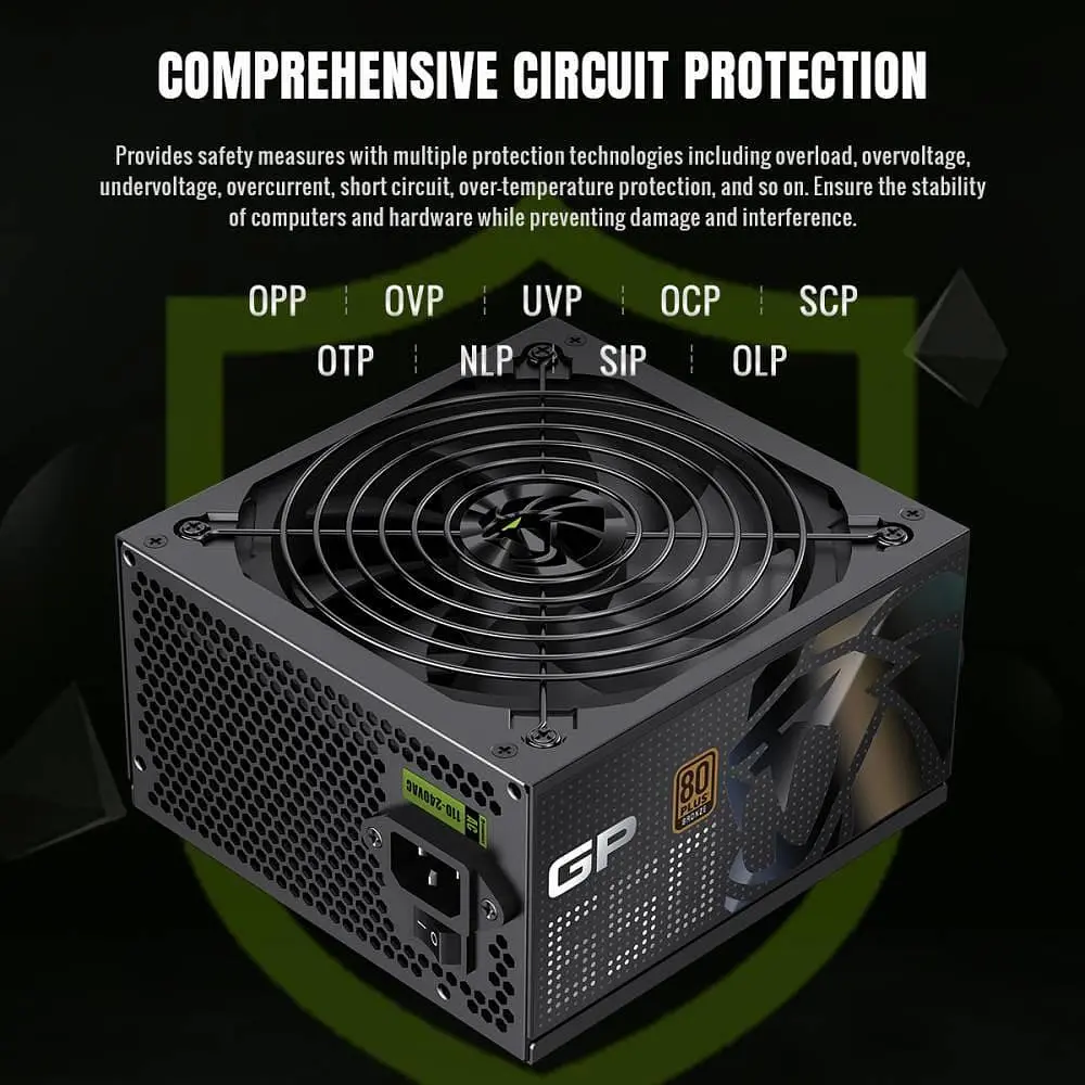 Блок живлення GameMax GP 650B 650W 80+ Bronze (GP 650B) - фото 10