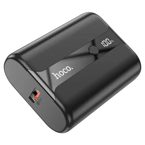 Універсальна мобільна батарея 10000 mAh Q3 Pro Black 22.5W+PD20W Hoco teh0019631 - фото 2