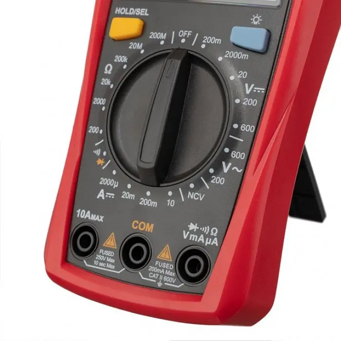 Мультиметр цифровой CAT II-300В/CAT I-600В INTERTOOL MD-0001 - фото 7