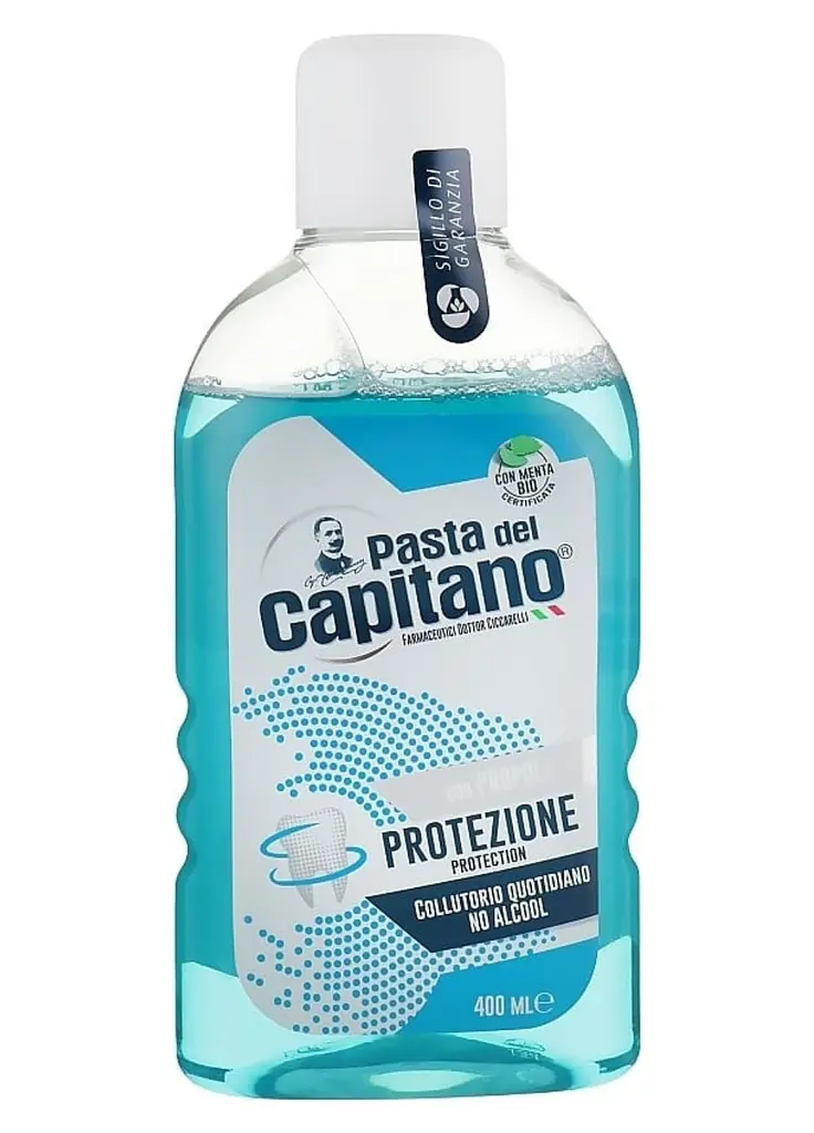 Ополіскувач для ротової порожнини Pasta Del Capitano Protezione для захисту ясен 400 мл