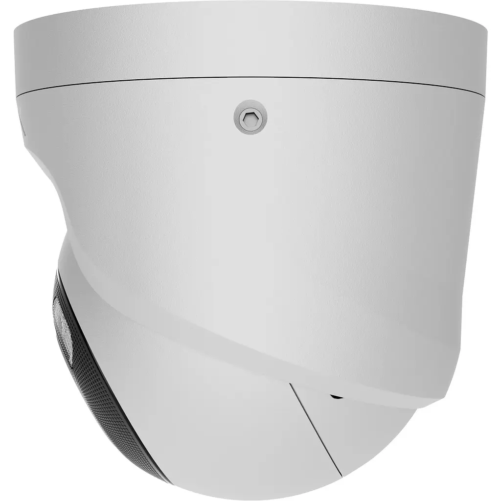 IP-камера Ajax дротова TurretCam HL white, 5мп, 4мм, гібридне підсвічування IR 35м, Led білий 50м, Poe, True WDR, IP 65, ІЧ 35м, аудіо, 75° до 85°, купольна, біла - фото 6