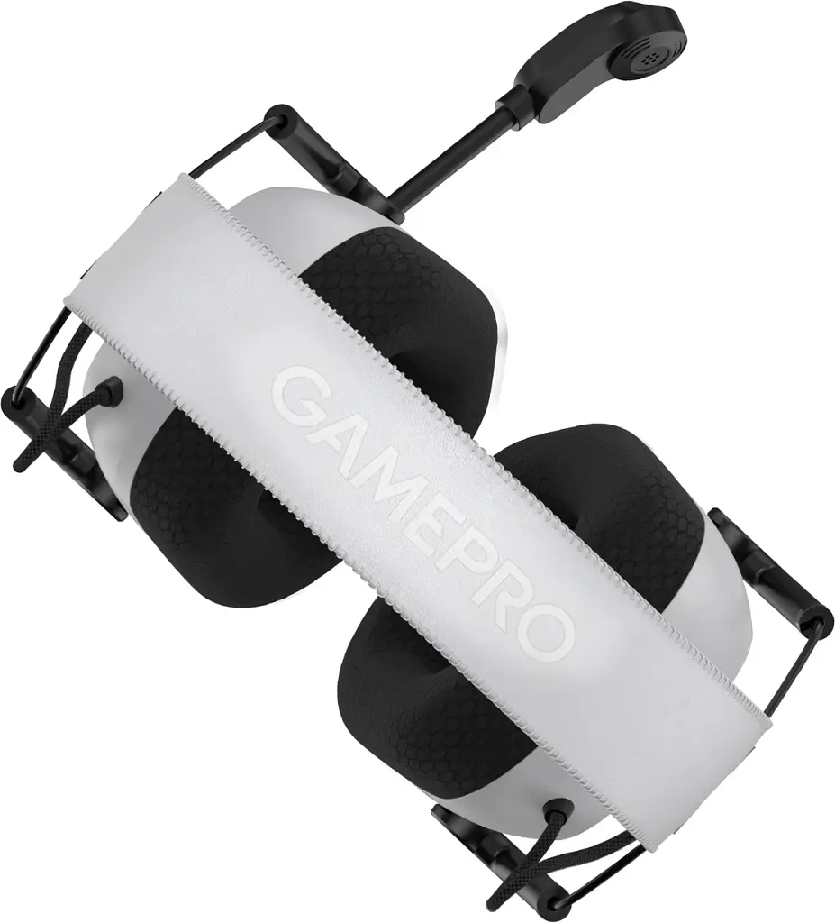 Навушники HF Stereo GamePro Genesis Mercury USB White (HS120W) UA - фото 6
