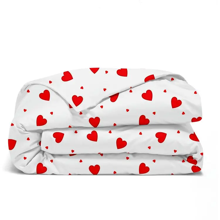 Підковдра євро 200х220 RUBY HEARTS COSAS (4822052397688)