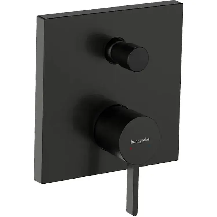 Змішувач для ванни Hansgrohe Finoris прихованого монтажу brushed black chrome 76415340