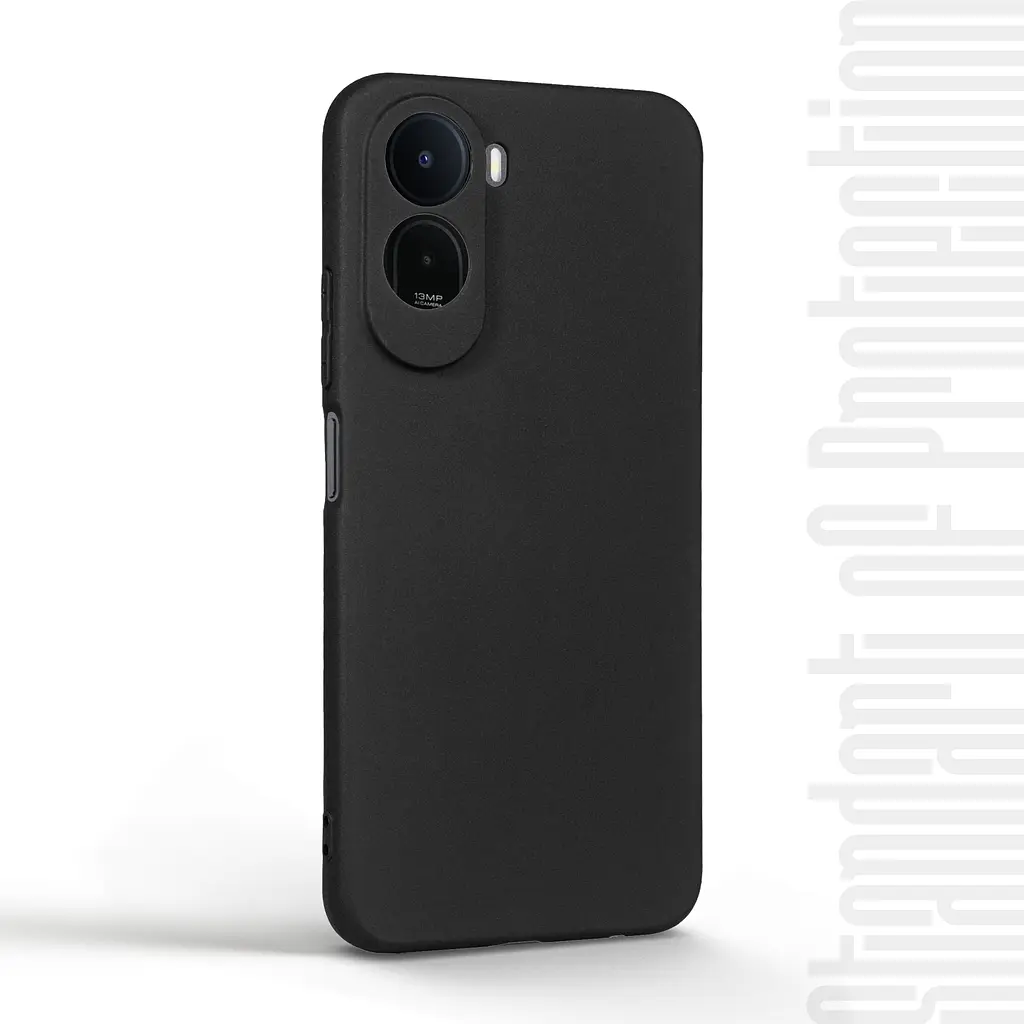 Чехол-накладка для смартфона Xiaomi Redmi A7 Pro 4G противоударный, силиконовый, термополиуретановый (ТПУ), с защитой камеры и корпуса, черный, защита всего корпуса, ArmorStandart (ARM91091) - фото 2