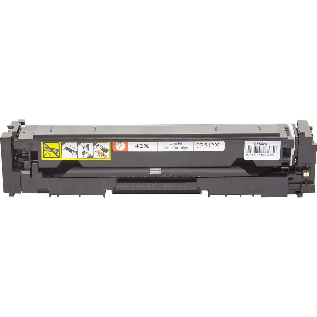 Картридж BASF для HP CLJ M280/M281/M254 Х Yellow (KT-CF542Х) - фото 3