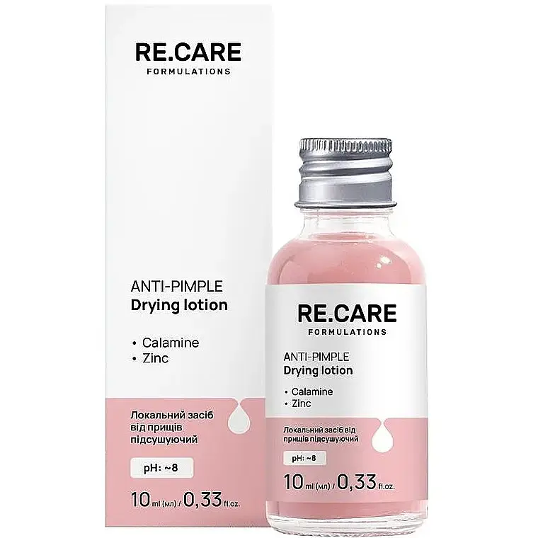 Локальний засіб від прищів підсушуючий Re.Care Anti-Pimple Drying lotion, 10 мл - фото 3