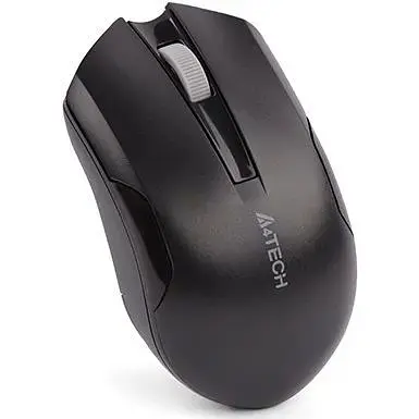 Миша A4Tech G3-200NS Silent Wireless black - фото 2
