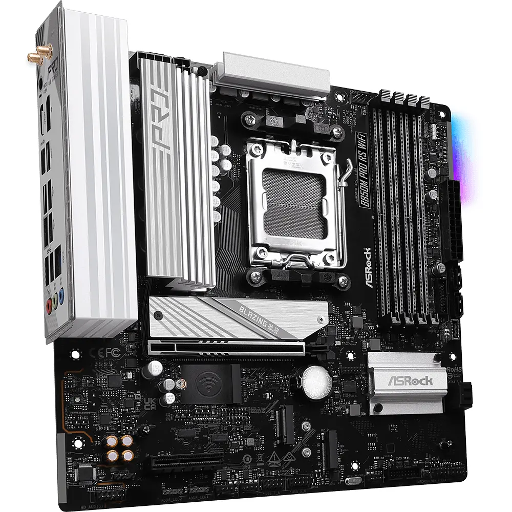 Материнська плата ASRock B850M Pro RS WiFi Socket AM5 - фото 4
