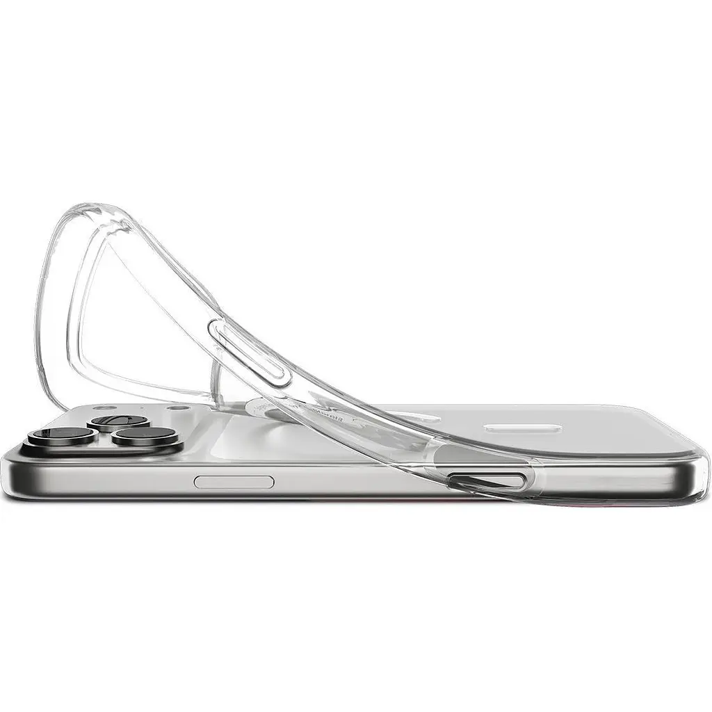 Чохол Spigen Liquid Crystal MagSafe для Apple iPhone 17 Pro Clear White (ACS10396) [149409] - фото 7