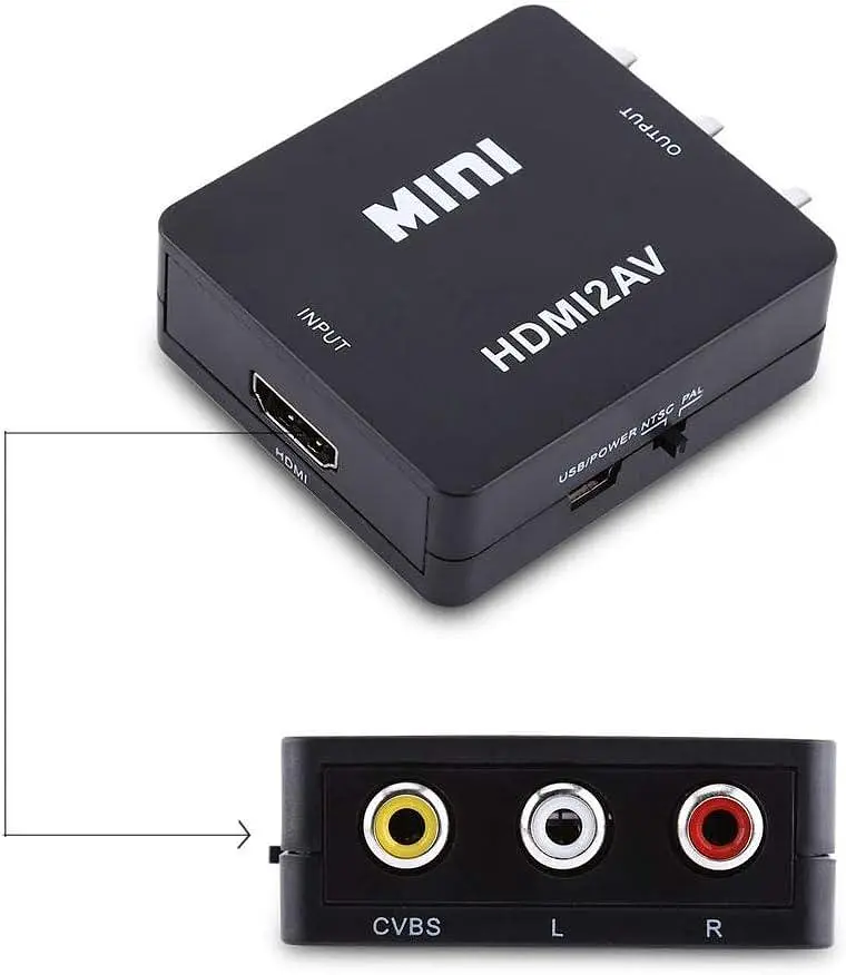 Конвертер Mavis Laven HDMI в AV RCA Mini HDMi2AV 1080P