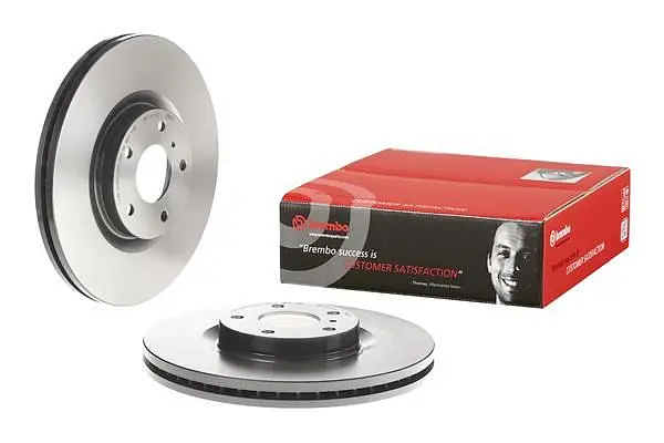 Диск гальмівний передній вентильований Infiniti G, Qx50 I, Fx I-II 00-25р Brembo (09.B266.11) - фото 2