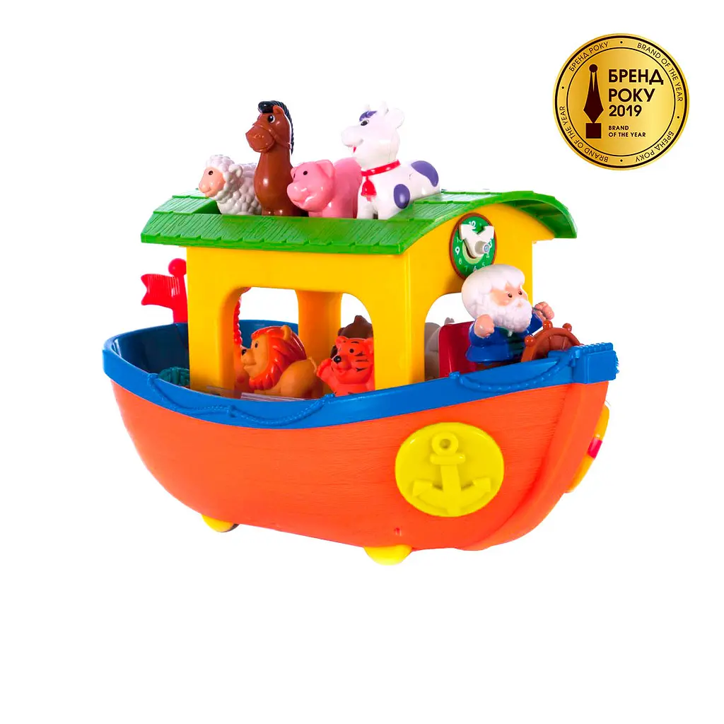 Ігровий набір Kiddieland Ноїв ковчег, укр. мова (031881) - фото 2