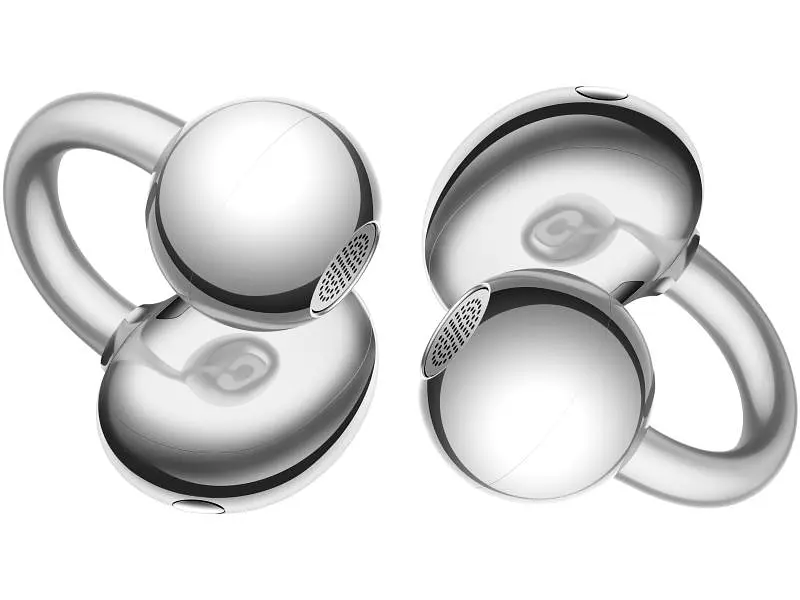 Наушники TWS Huawei FreeClip 2S Silver - фото 3