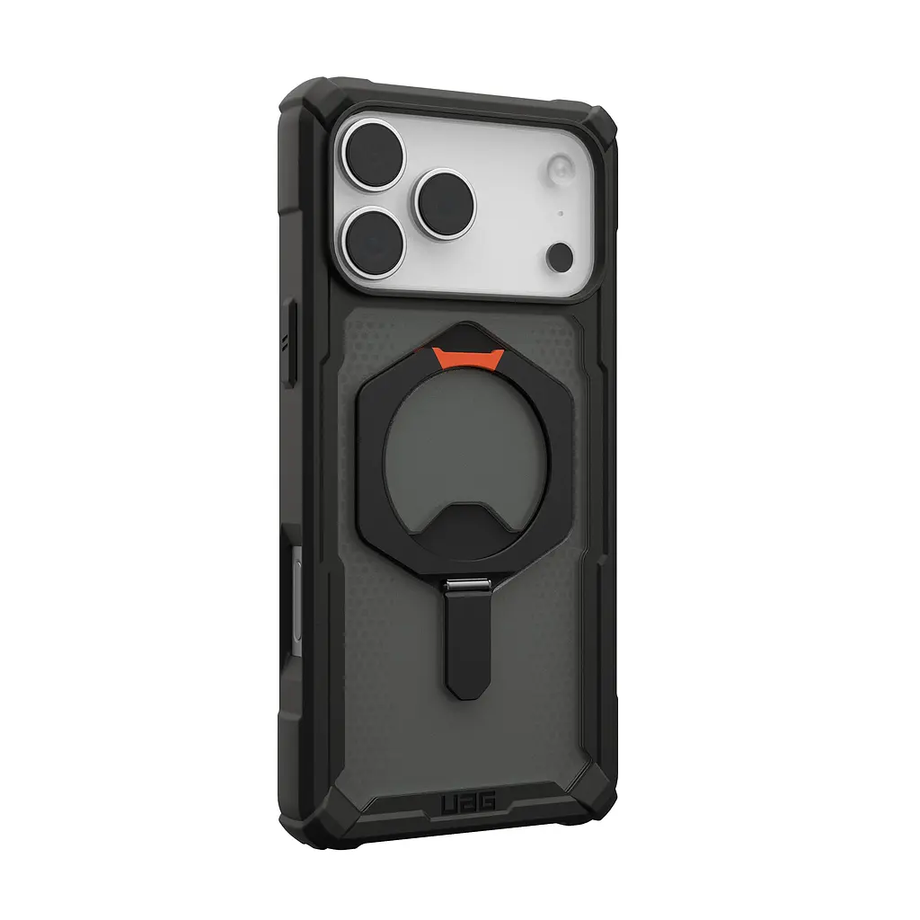 Чохол UAG для iPhone 17 Pro Max, Plasma XTE MagSafe, Black/Pop Orange teh0019297 - фото 3