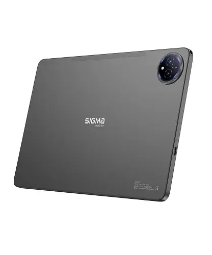 Планшет Sigma Tab A1035 "Basic", Dark Grey, 4G, 10.1" (1280x800, IPS), MediaTek Helio G80 (8 ядер), Mali-G52 MP2, 6Gb, 128Gb, microSD (до 1Tb), 5Mp + 2Mp, WiFi 5, Bluetooth 5.0, 2 x nanoSIM, GPS, Type-C, 6000 mAh, Android 15 - фото 5