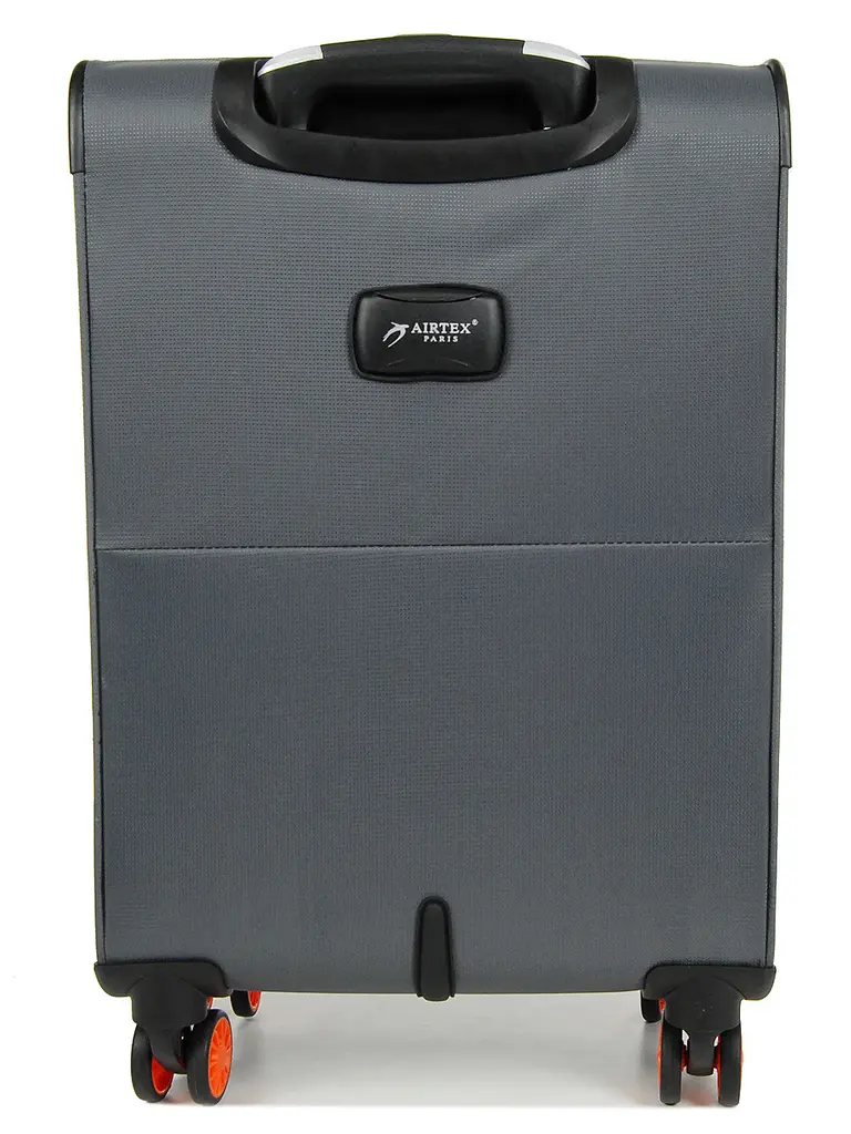 Валіза Малий (S) тканинний на 4 колесах Airtex 825 27 л 55х35х20 см Сірий - фото 3