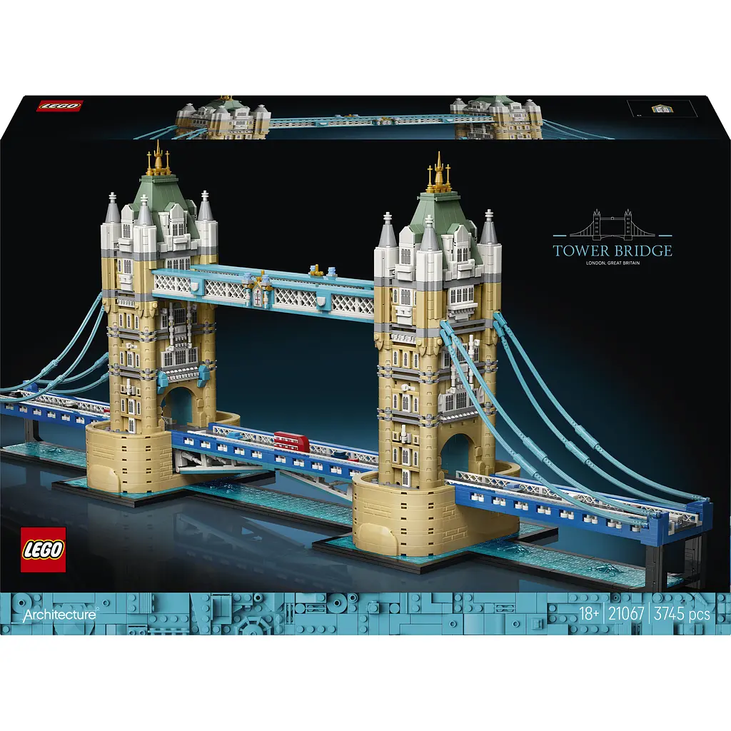 Конструктор LEGO Architecture Тауерський міст 3745 ел. (21067) - фото 2