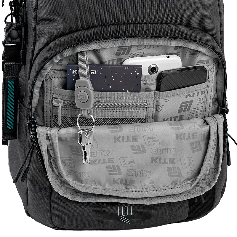 Рюкзак Kite Education teens 2578M Step Up Темно-сірий (K26-2578M-3) - фото 11