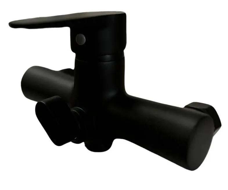 Смеситель для ванной Lidz Nicole 005, Black (k35) LDNIC005BLA45183 - фото 3