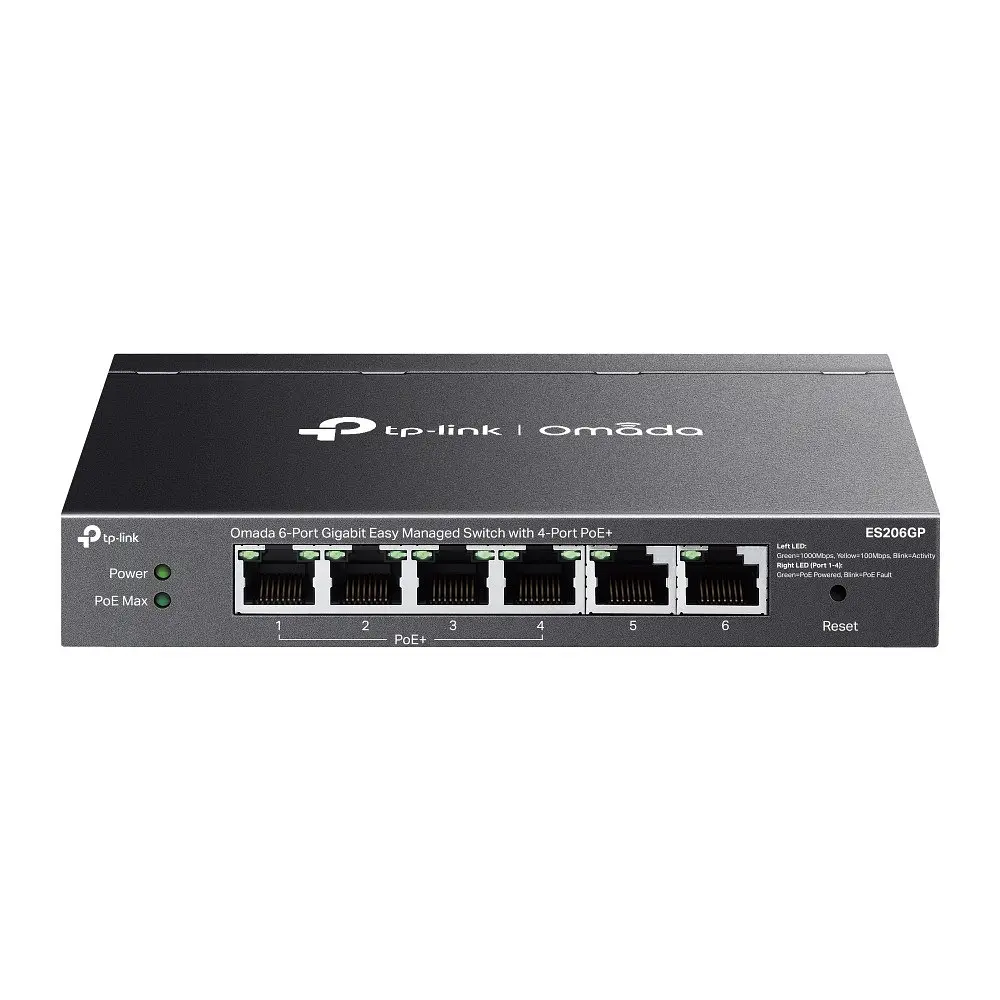 Комутатор TP-Link Omada ES206GP - фото 5