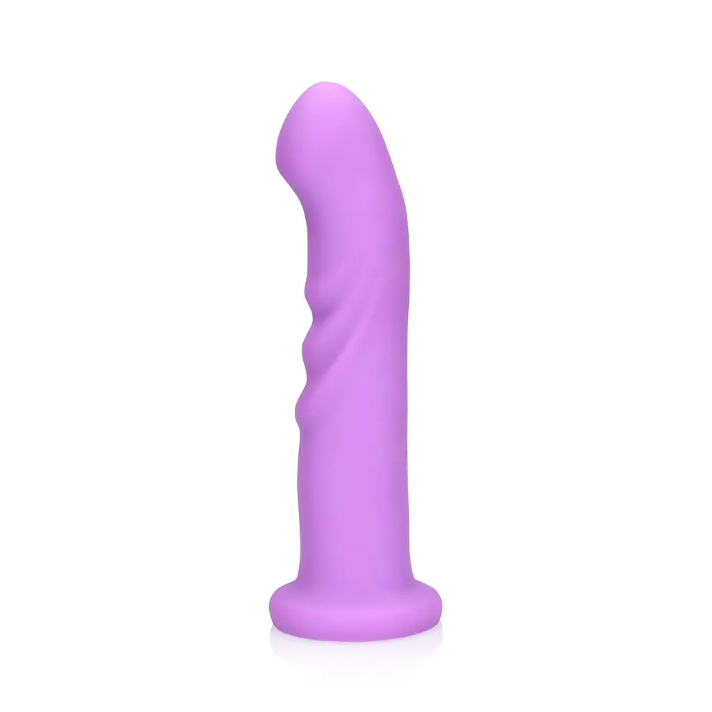 Вибратор Loveline Ultra Soft Silicone Rotating G-Spot 20 см фиолетовый - фото 3
