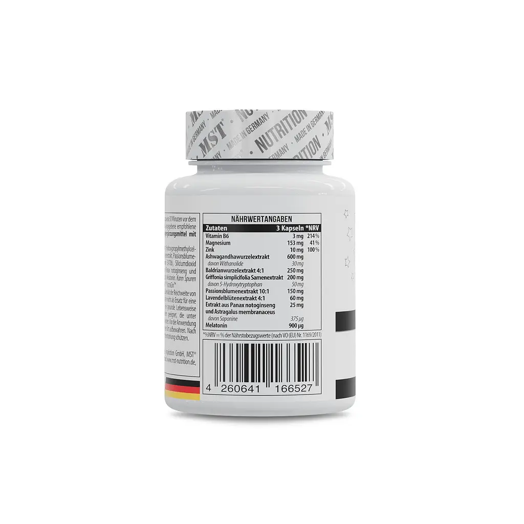 Натуральний комплекс MST Nutrition Sleep IQ, 30 капсул для покращення сну - фото 2