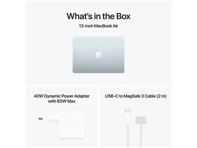 Ноутбук Apple MacBook Air 13,6 2026 M5 10 core GPU 24GB 1TB Sky Blue (MDHK4) - фото 5